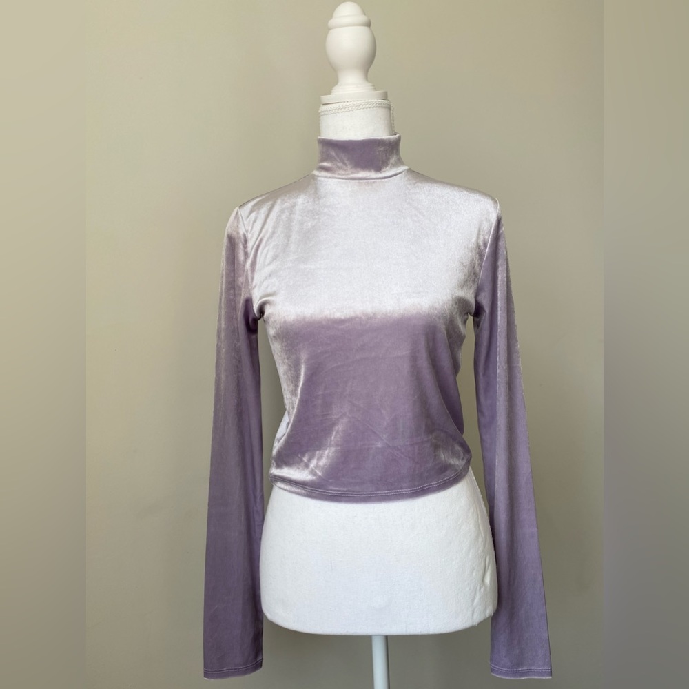 Garage Lilac Velvet Longsleeve